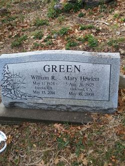 Mary <I>Hewlett</I> Green 