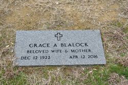 Grace Darlene <I>Adams</I> Blalock 