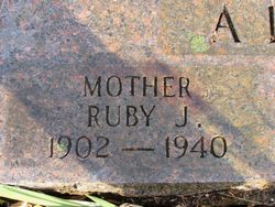 Ruby Jane <I>Lemasters</I> Allen 