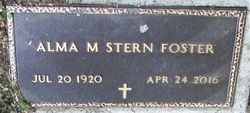 Alma M <I>Stern</I> Foster 
