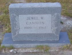Jewel W <I>Pittman</I> Cannon 