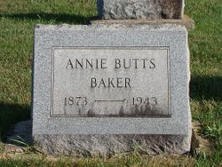 Annie <I>Butts</I> Baker 