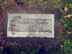Christina “Stina” <I>Nystrom</I> Lind 