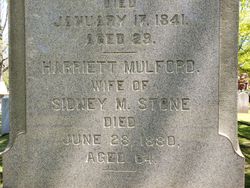 Harriett <I>Mulford</I> Stone 