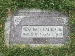 Neva Lenora <I>Baer</I> Gatherum 