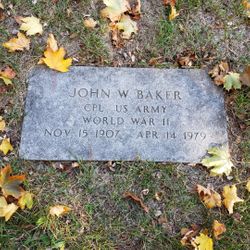 Corp John W Baker 