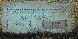 Catherine Ferden <I>Haarer</I> Kurrasch 