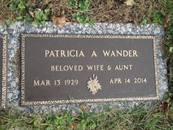 Patricia Ann <I>Brenn</I> Wander 