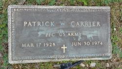 PFC Patrick W. Carrier 