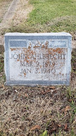 John Ahlbrecht 