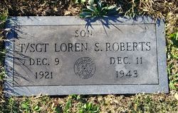 TSGT Loren S Roberts 