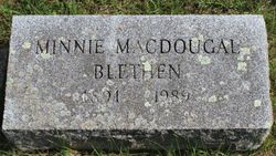 Minnie Estella <I>MacDougal</I> Blethen 