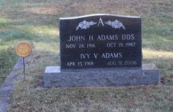 Dr John H Adams DDS