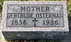 Gertrude Elizabeth <I>Emken</I> Osterman 