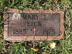 Mary E. <I>Jordan</I> EICK 