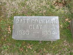 Matt Coleman Clay 