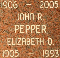 Elizabeth Orenbaum <I>Gilmore</I> Pepper 