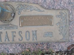 Augusta A “Gussie” <I>Anderson</I> Gustafson 