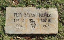 Floy Louisa <I>Bryant</I> Foster 