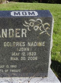 Dolores Nadine <I>John</I> Alexander 
