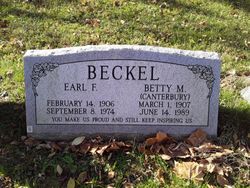 Betty Maurine <I>Canterbury</I> Beckel 