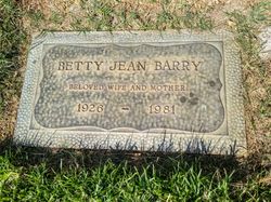 Betty Jean <I>Hoyer</I> Barry 