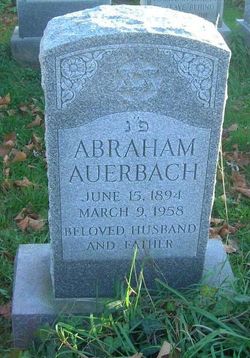 Abraham Auerbach 