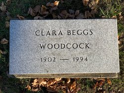 Clara <I>Hendershott</I> Beggs Woodcock 