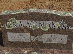 Edna <I>McBride</I> Blackburn 