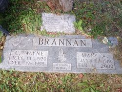 Mary Anise <I>Vance</I> Brannan 