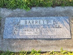 Lawrence E Barrett 