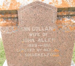 Ann <I>Collard</I> Allen 
