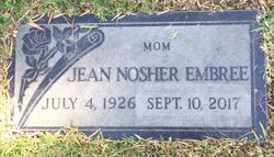 Jean Edith <I>Nosher</I> Embree 
