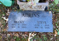 Rebecca Ann “Becky” <I>Huff</I> Adkins 
