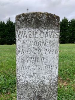 Washington “Wash” Davis 