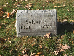 Sarah “Sally” <I>Burden</I> Stoughton 