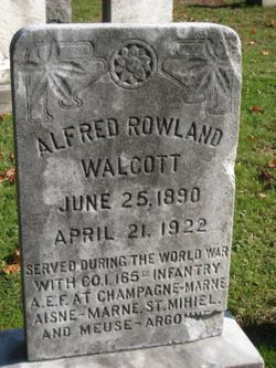 Alfred Rowland Walcott 