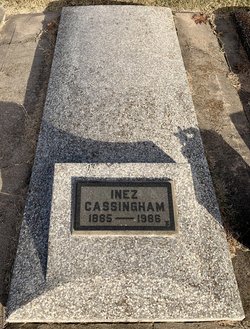 Opal Inez “Inez” <I>Banks</I> Cassingham 