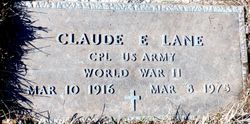 Claude Everett “Claudius” Lane 