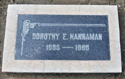 Dorothy Elizabeth <I>Draves</I> Hannaman 