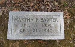 Martha Frances Baxter 