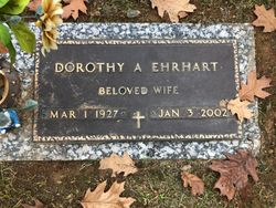 Dorothy A. <I>Fegan</I> Ehrhart 
