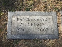Frances Price <I>Carson</I> Aitchison 