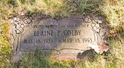 Elaine P. <I>Garrison</I> Colby 