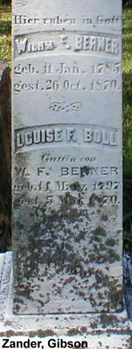 Louise F <I>Boll</I> Berner 