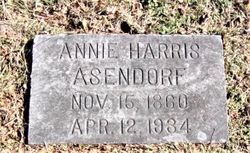 Annie Pauline <I>Harris</I> Asendorf 