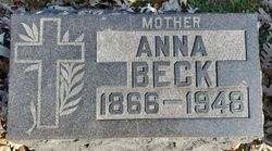 Anna <I>Lambert</I> Beck 