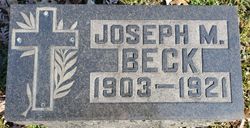 Joseph M Beck 