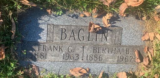 Bertha <I>Brinker</I> Baglin 