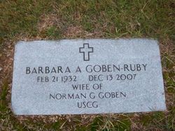 Barbara Ann <I>Burke</I> Goben-Ruby 